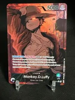 Monkey D. Luffy EB02-010 25th Coll. Alt Art Leader ENGLISH One Piece TCG - Image 5