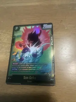 Dragon Ball Super Card Game Fusion World Alternate Art Promo Son Goku FP-027 - Image 1