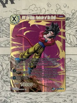 SS4 Son Goku Protector of the Earth SR Alt Art Foil Dragon Ball Super Card Game - Image 1