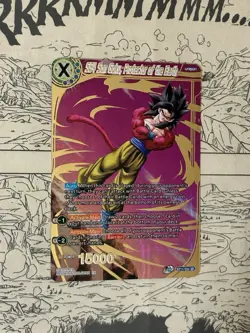 SS4 Son Goku Protector of the Earth SR Alt Art Foil Dragon Ball Super Card Game - Image 3
