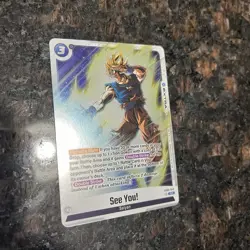 Super Saiyan Goku See You! Alternate Art Foil Dragon Ball Super Card Game | NM - Image 3