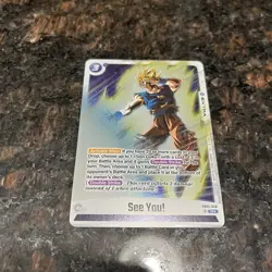 Super Saiyan Goku See You! Alternate Art Foil Dragon Ball Super Card Game | NM - Image 4