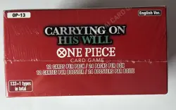 2x One Piece OP-13 Carrying on His Will New Booster Box English Sealed - Image 3