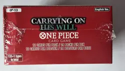 2x One Piece OP-13 Carrying on His Will New Booster Box English Sealed - Image 4