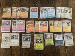 Pokemon TCG: Scarlet & Violet Base Set Lot (31 cards) Holos + Reverse Holos NM - Image 1