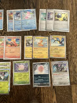 Pokemon TCG: Scarlet & Violet Base Set Lot (31 cards) Holos + Reverse Holos NM - Image 4