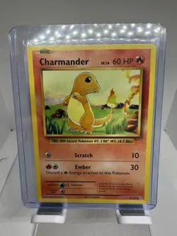Pokemon TCG Charmander Evolutions Card 9/108 Regular Common - Image 1