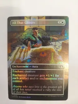 All That Glitters (Borderless) Commander Masters Foil - Image 1