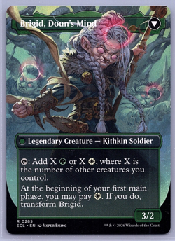 Brigid, Clachan's Heart (Borderless) MTG Lorwyn Eclipsed Regular NM - Image 2