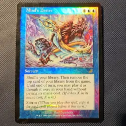 Magic The Gathering Scourge Foil Mind's Desire X4 - MTG RARE Mp - Image 3