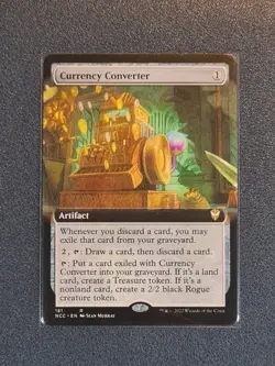 MTG Currency Converter - Extended Art - NCC - Near Mint+ Condition - Image 1