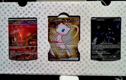 Pokemon TCG 151 UPC Promo Set Mew 053, Mewtwo 052, Metal Mew 205 New Sealed - Image 1