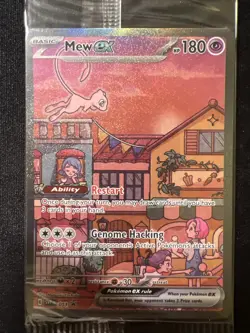 Pokemon TCG 151 UPC Promo Set Mew 053, Mewtwo 052, Metal Mew 205 New (SEALED) - Image 2
