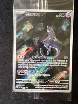 Pokemon TCG 151 UPC Promo Set Mew 053, Mewtwo 052, Metal Mew 205 New (SEALED) - Image 4