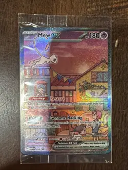 Pokemon TCG 151 UPC Promo Set Mew 053, Mewtwo 052, Metal Mew 205 New (SEALED) - Image 3