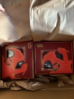 Pokemon TCG: Charizard EX Super Premium Collection New Sealed Box LOT OF 2 - Image 1
