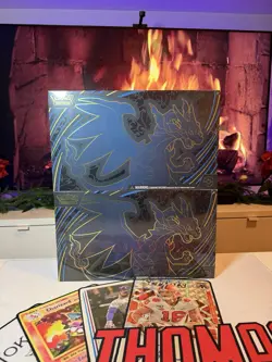 Pokemon Mega Charizard ex Ultra Premium Collection Box Sealed New UPC - Lot of 2 - Image 1