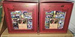 Lot of 2! Pokemon Charizard EX Super Premium Collection Box Sealed 2024 20 Packs - Image 3