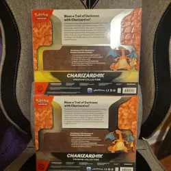 Lot of (2) Pokemon Charizard ex Premium Collection Box FACTORY SEALED NEW - Image 4