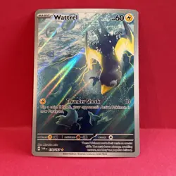 Wattrel - 178/167 - Illustration Rare Pokemon SV06 Twilight Masquerade NM - Image 1