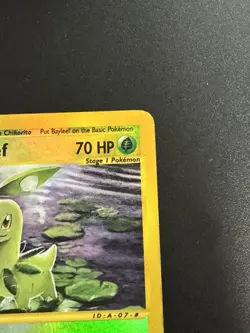 Bayleef 71/165 Uncommon Reverse Holo Expedition Base Set Pokemon LP - Image 4