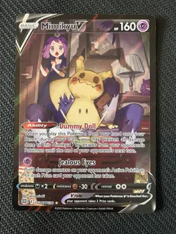 Mimikyu v Brilliant Stars TG16/TG30 Pokemon Card TCG - Image 1