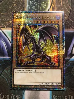 * RED-EYES BLACK DRAGON * QUARTER CENTURY SECRET RARE MP22 ART RA04-EN109 YUGIOH - Image 1