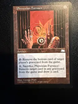 Magic the Gathering Phyrexian Furnace Weatherlight MTG LP - Image 1