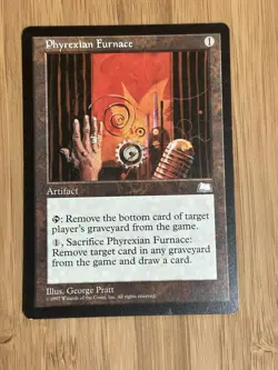 MTG Magic the Gathering Phyrexian Furnace Weatherlight LP - Image 1