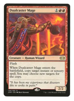 Dualcaster Mage MTG Creature Card Double Masters 1x NM Magic the Gathering - Image 1