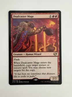 Dualcaster Mage MTG Magic the Gathering Card NM Near Mint C14 - Image 1
