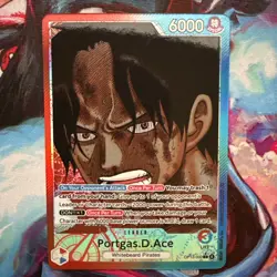 Portgas.D.Ace (002) (Alternate Art) OP13-002 Carrying On His Will Foil - Image 1