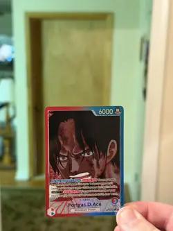 Portgas.D.Ace (002) (Alternate Art) OP13-002 Carrying On His Will Foil - Image 1