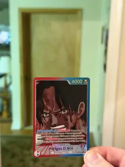 Portgas.D.Ace (002) (Alternate Art) OP13-002 Carrying On His Will Foil - Image 2