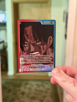 Portgas.D.Ace (002) (Alternate Art) OP13-002 Carrying On His Will Foil - Image 3