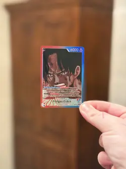 Portgas.D.Ace (002) (Alternate Art) OP13-002 Carrying On His Will Foil - Image 4