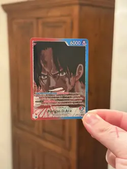 Portgas.D.Ace (002) (Alternate Art) OP13-002 Carrying On His Will Foil - Image 5