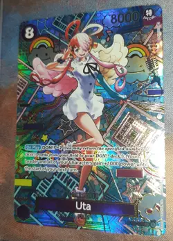 UTA (SP Alt Art) OP02-120 ENGLISH Awakening of the New Era ONE PIECE TCG - Image 1