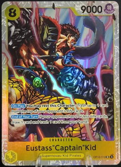 Eustass"Captain"Kid OP10-112 SR (Reprint) - One Piece - The Best- Vol. 2 (NM) - Image 1