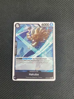 Hakuba One Piece Trading Card Black Awakening Of The New Era OP05-087 - Image 1