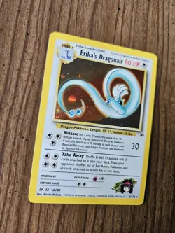 Erika's Dragonair 4/132 Gym Heroes Unlimited Holo Rare LP - Image 3