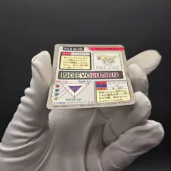 Bandai Carddass Zapdos Pokemon File No.145 Holo 1997 3m4 - Image 5