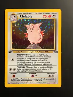 Complete Your Set - Jungle 1st Edition Pokemon Cards WOTC 1999 - Pick - Image 2