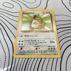 Kangaskhan 21/64 | Base Set Jungle | Non Holo Pokemon Card LP - Image 2