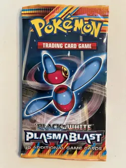 Pokemon Plasma Blast Black & White Sealed Booster Pack Porygon Artwork 820650108341 - Image 1