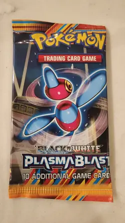 Pokemon Plasma Blast Black & White Booster Pack Porygon Art 820650108341 - Image 1