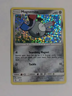 Magnemite 8/12 McDonalds 2018 Holo Promo Pokemon Card - NM - Image 1