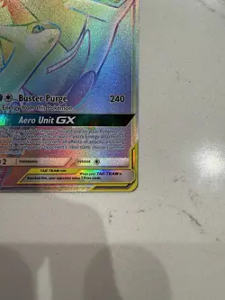 Pokemon Latias & Latios GX Team Up 190/181 Sun & Moon Rainbow Secret Rare - Image 5