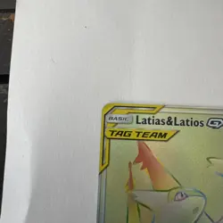 Pokemon Latias & Latios GX Team Up 190/181 Sun & Moon Rainbow Secret Rare - Image 5