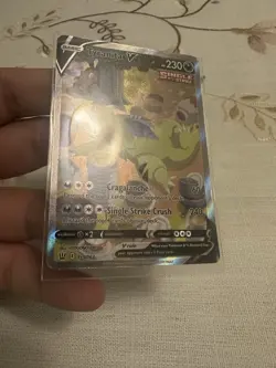 Pokemon TCG Battle Styles - Tyranitar V 155/163 Alternate Art Full Art HP - Image 2